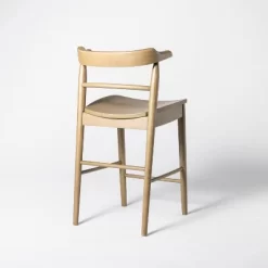 Kaysville Curved Back Wood Counter Height Barstool - Threshold™ Designed With Studio McGee -Threshold GUEST 9bddbba3 9344 41ab 8097 7e1ffedc2dad