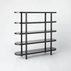 57" Portola Hills 5 Shelf Horizontal Bookcase - Threshold™ Designed With Studio McGee -Threshold GUEST c3e902ad 7687 483a a885 6a70b1341eb1